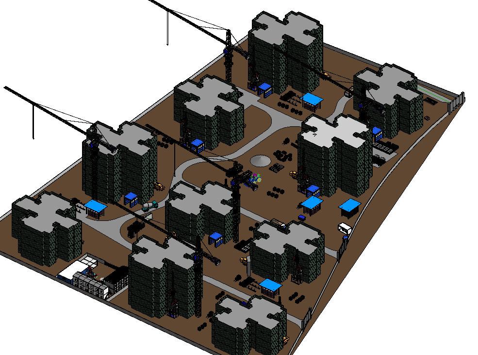 房建项目场地布置